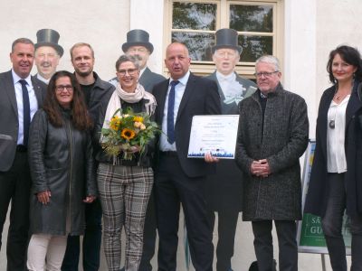 Den ersten Platz in der Kategorie "Projekte, Kampagnen, öffentlicher Raum" belegten die "StempelFiwanauten" in Finsterwalde