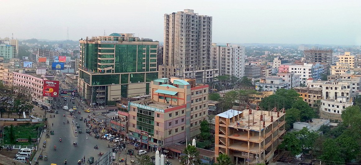 Sylhet in Bangladesh - das Land verzeichnet ein stetig hohes Wirtschaftswachstum.  ©Wikipedia, by Murshed