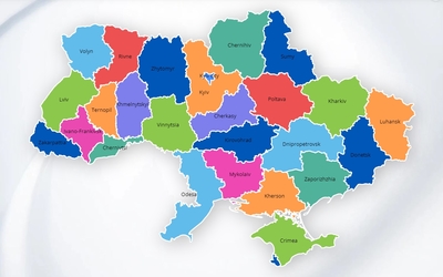 Investitionskarte der Ukraine