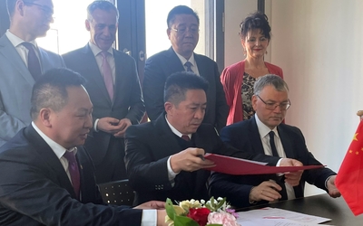 Lausitzer Klärtechnik unterzeichnet weiteren Kooperationsvertrag mit CRRC Tangshan aus China