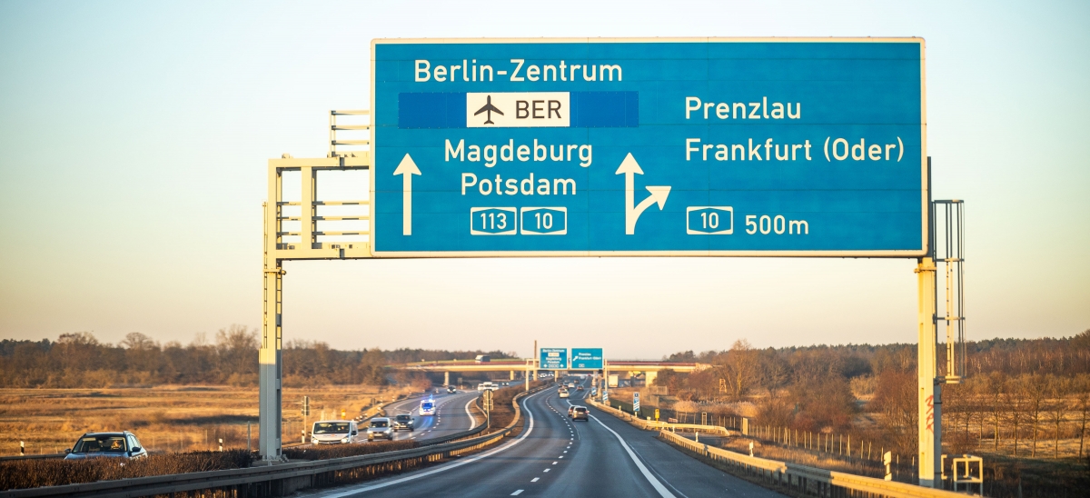 Autobahn in Berlin 